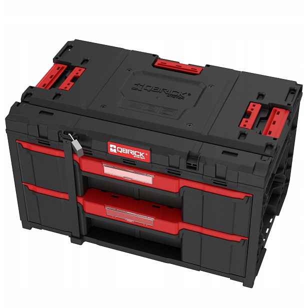 Velká skříňka na nářadí Qbrick System One 2.0 Drawer 2 Toolbox Basic