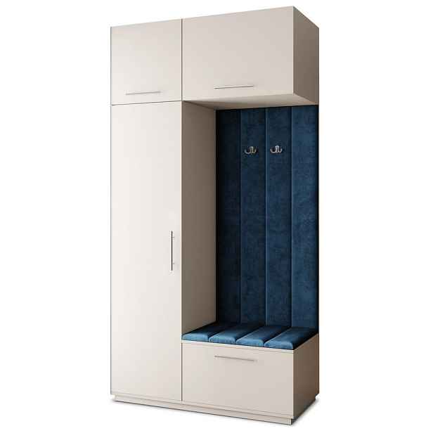 MASSENO MODERNÍ PŘEDSÍŇOVÁ SESTAVA REMA, 120/240/60 cm, kašmírová