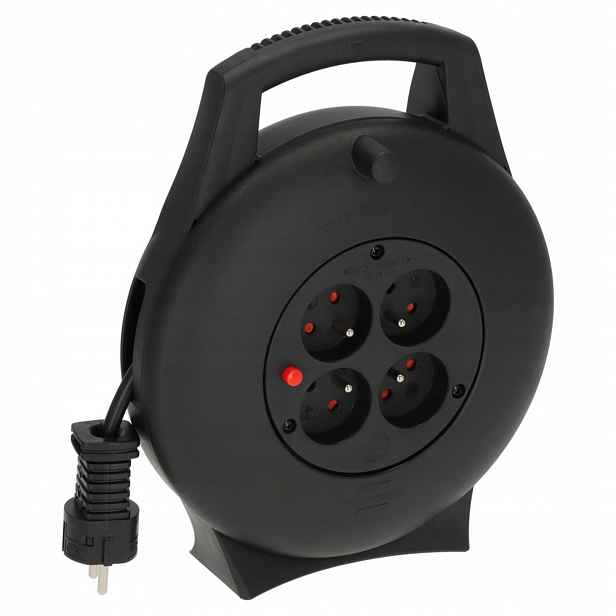 Prodlužovací Kabel Vario Line s 4 mini zásuvkami 10 m brennenstuhl