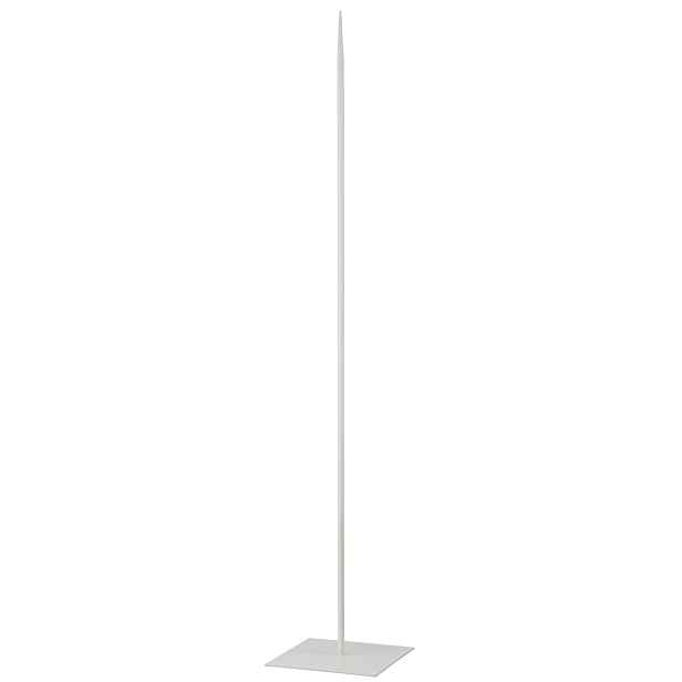 Bílý kovový stojan na toaletní papír L - 22*22*120 cm J-Line by Jolipa