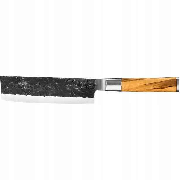 Forged Olive Sekáček (Nakiri), výška: 40 mm, délka: 315 mm, šířka: 50 mm