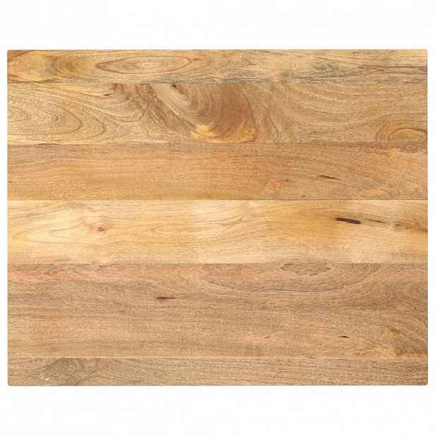 vidaXL Stolní deska 100 x 80 x 3,8 cm obdélníková mangovníkové dřevo