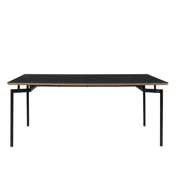 Černý jídelní stůl 90x180 cm Alto – Støraa