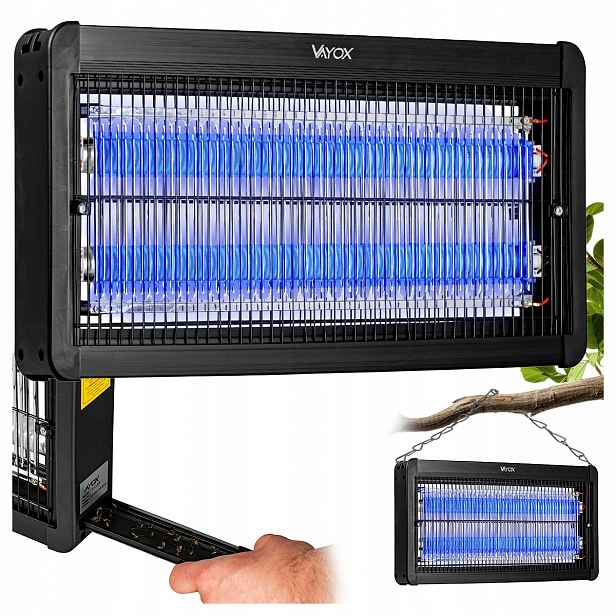 Insekticidní Lampa Na Mouchy Komáři Elektrická Uv 40W 250 m2 Vayox