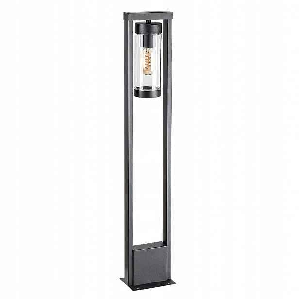 Moderní stylová stojací lampa se zahradním sloupkem