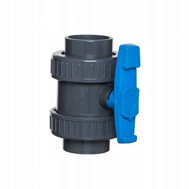 Pvc Kulový ventil, 2x lepený spoj, 63 mm