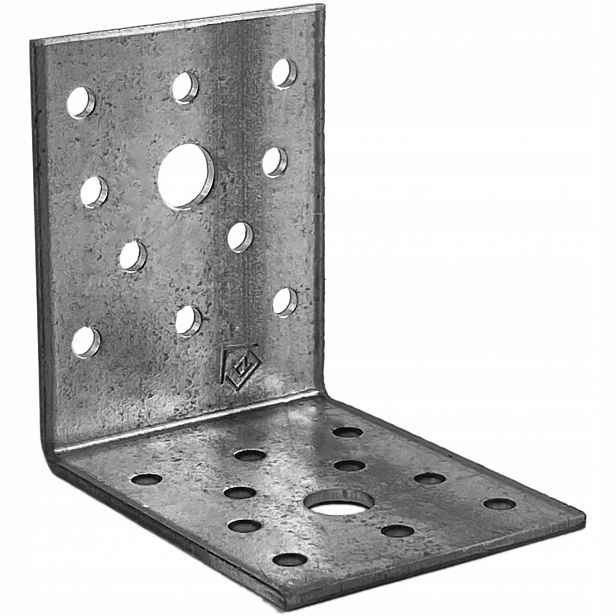 Tesařský spojovací úhelník pozink 70x70x55 x 2,5 mm KŁ2 50 Ks