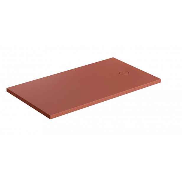 OMNIRES Aquarock M+ - Sprchová vanička 90x160 cm, červená AQUAROCK90-160TE