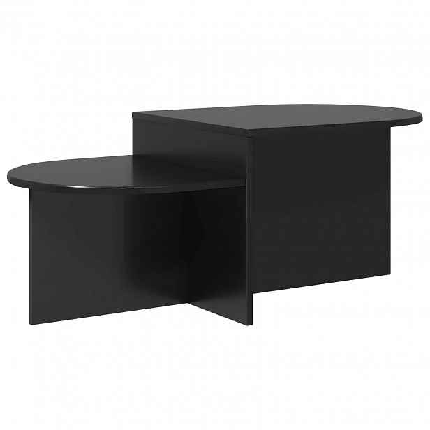 vidaXL Konferenční stolek Černý dub 100 x 50 x 40 cm Kompozitní dřevo