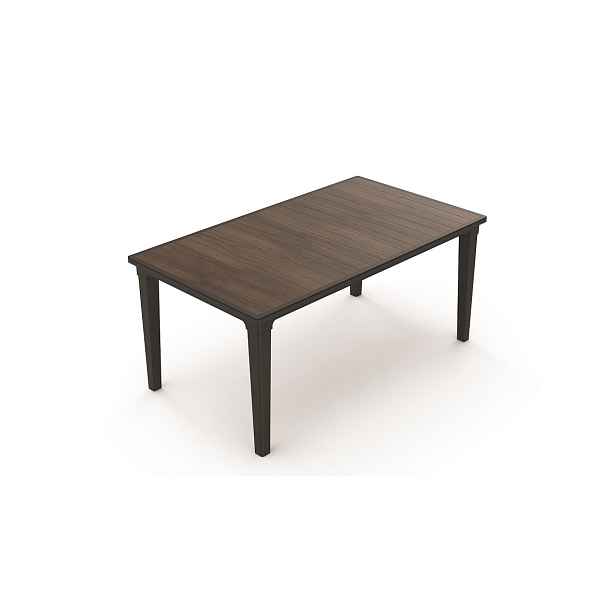 KETER Zahradní stůl DEFUTU 160 | walnut / grafit