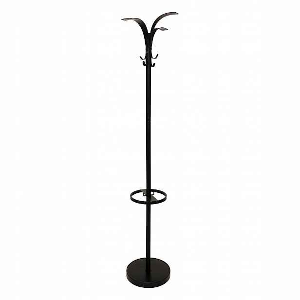 Kovový Věšák Na Kabáty S 8 Úchyty, Výška 175,2 CM