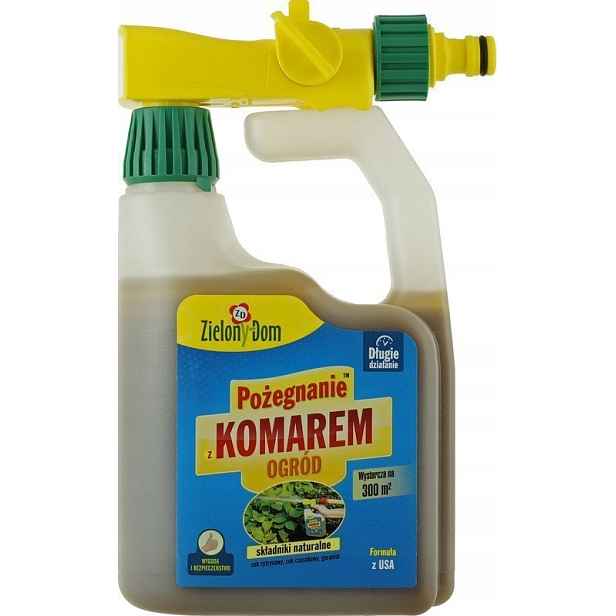 Rozloučení s komárem s rozprašovačem 950 ml Repelent Přírodní odpuzovač