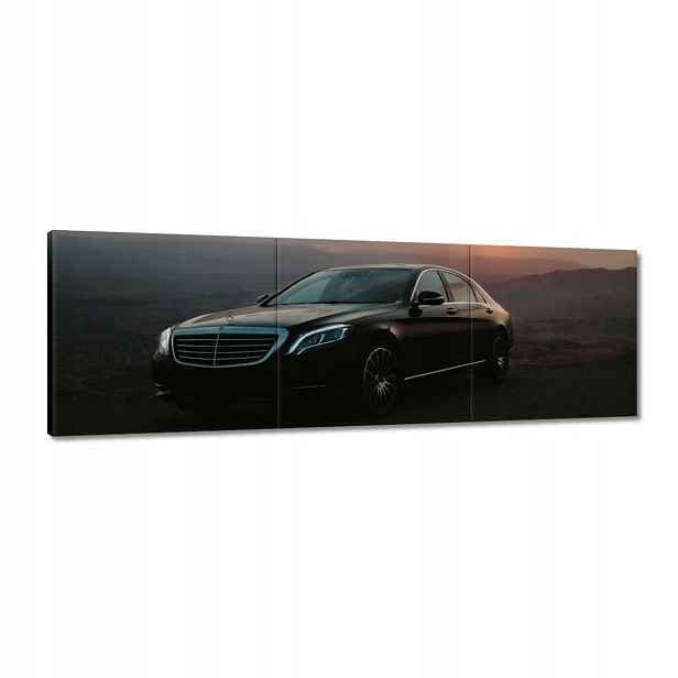 Obrazy 120x40 Mercedes Auto