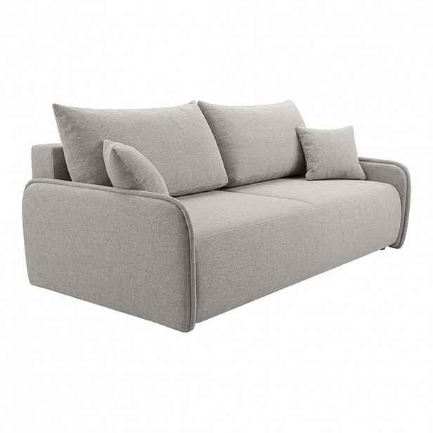 Fedve SOFA MEOO s funkcí spaní, Světle šedá