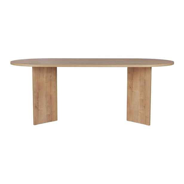 Jídelní stůl v dekoru dubu 90x200 cm Sabella – Kalune Design