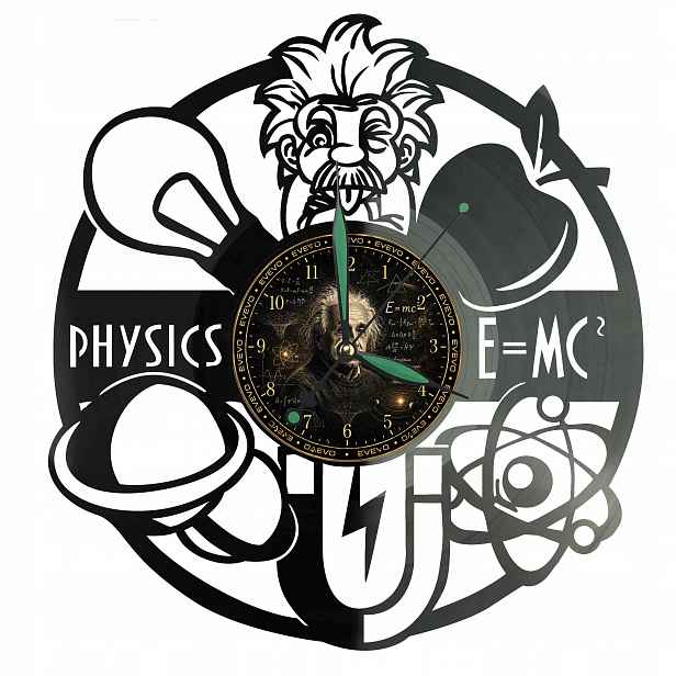 Učitele Fyzika Nápad na Dárek Nástěnná Dekorace z vinylové desky