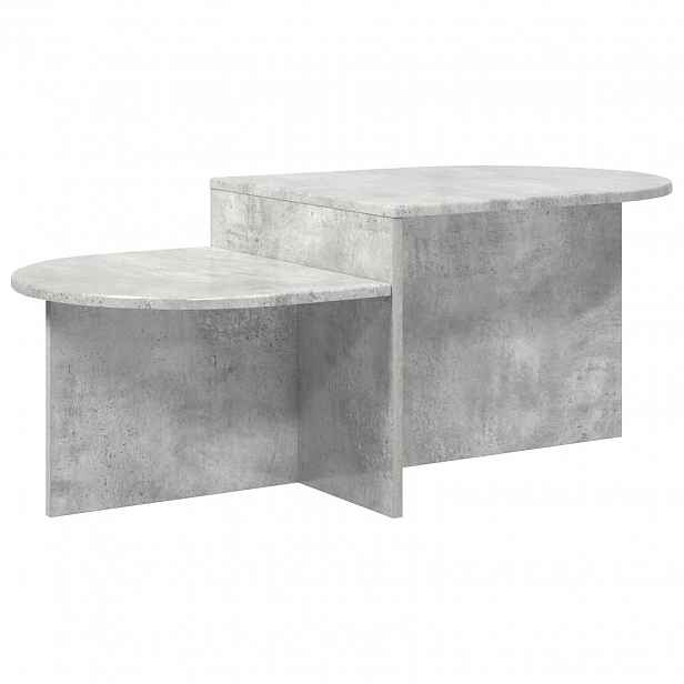 vidaXL Konferenční stolek Betonově šedá 100 x 50 x 40 cm