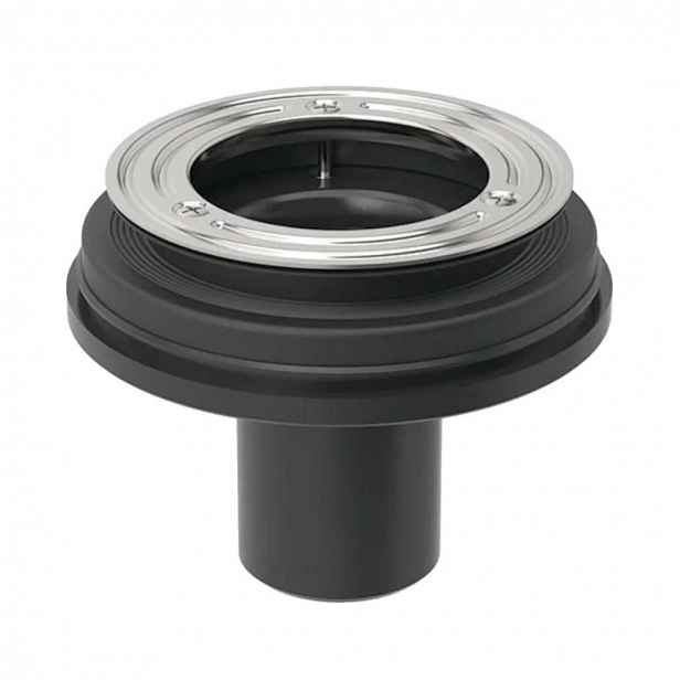 Geberit - Sprchová odpadní souprava, pro instalaci přes podlahu, bez zápachové uzávěrky 150.592.00.1