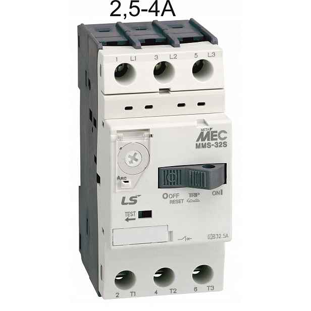 Motorový spínač MMS-32S 4A