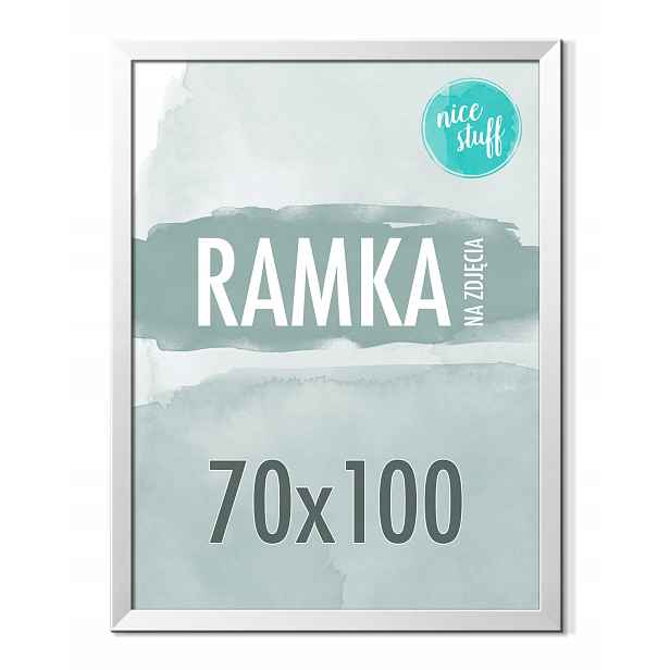 Rámeček 70x100 B1 Rámeček Na Fotografie Plakát Fotorámečky Stříbrné