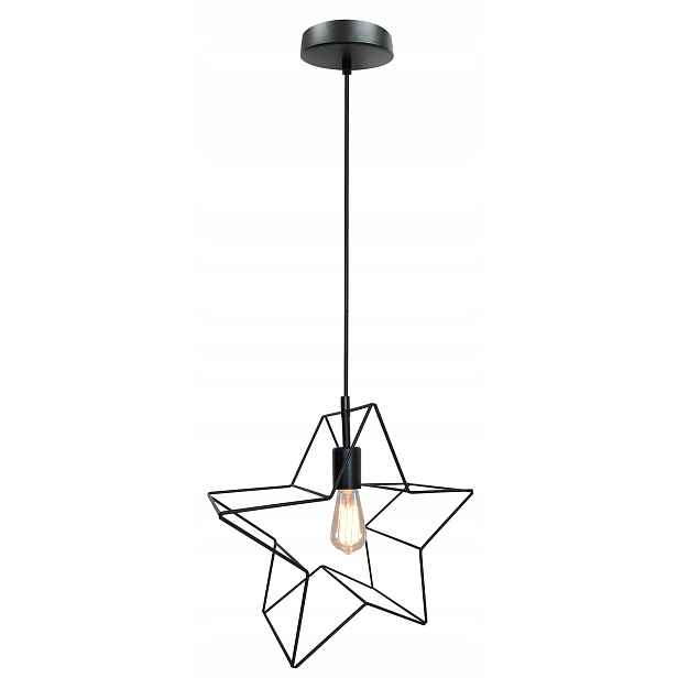 Stropní svítidlo hvězdička černá E27 Candellux