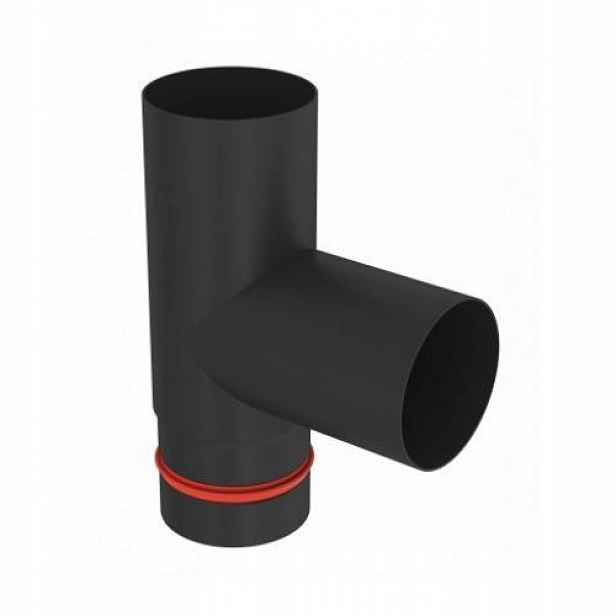 T-rozdělovač fi 80 mm Pellet pelety Spp s těsněním