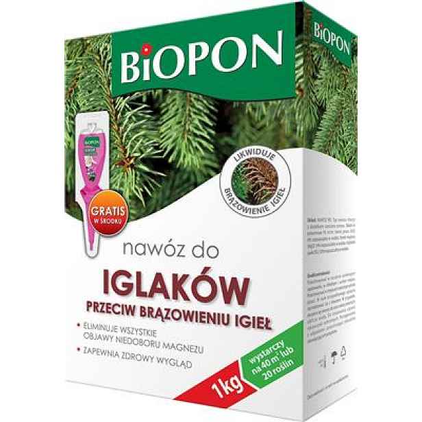 Hnojivo pro jehličnany proti hnědnutí 1 kg