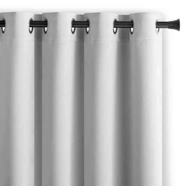 Restilo Závěs AmeliaHome Blackout s průchodkami 140x270 cm bílý, velikost 140x270