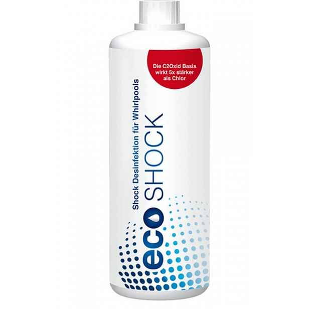EcoShock Bezchlorová dezinfekce do lázní Jacuzzi Bazénu 1,2 kg