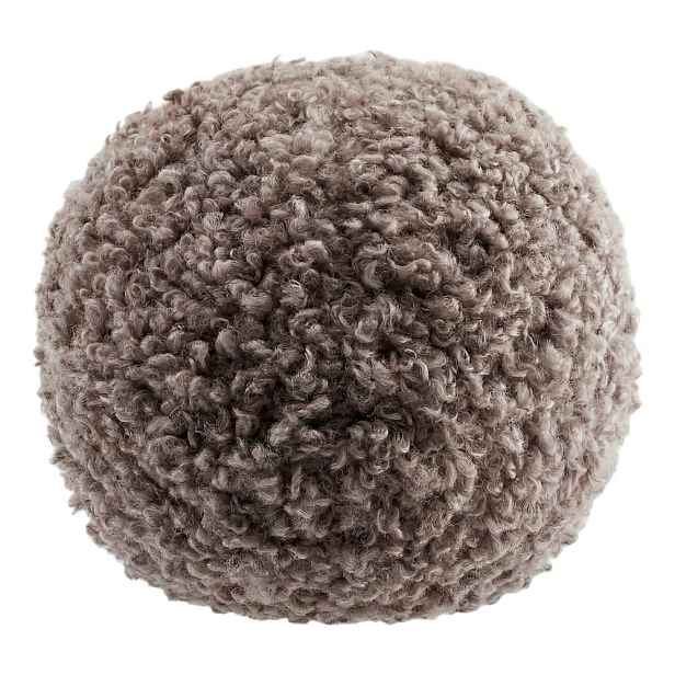 Plyšový dekorační polštář ø 26 cm Teddy – Blomus