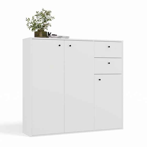 TP Living Komoda Fran 120 cm bílá