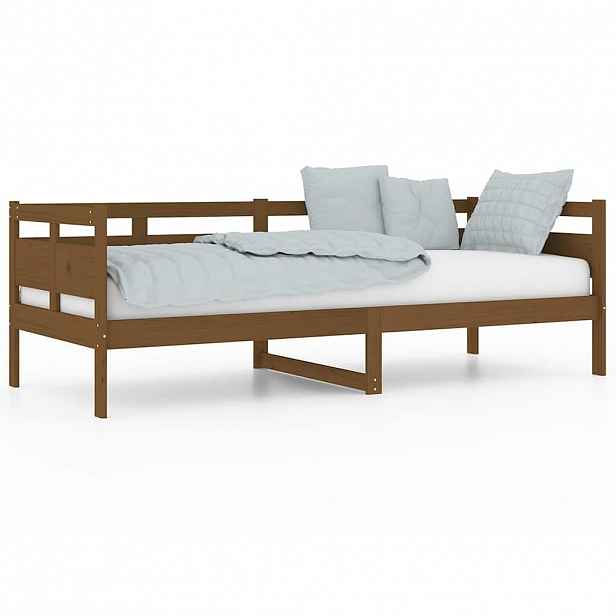 vidaXL Válenda medově hnědá masivní borové dřevo 80 x 200 cm