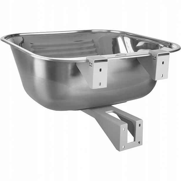 Ekonomický dřez Inox 550 mm se sifonem, Kuchinox Chios