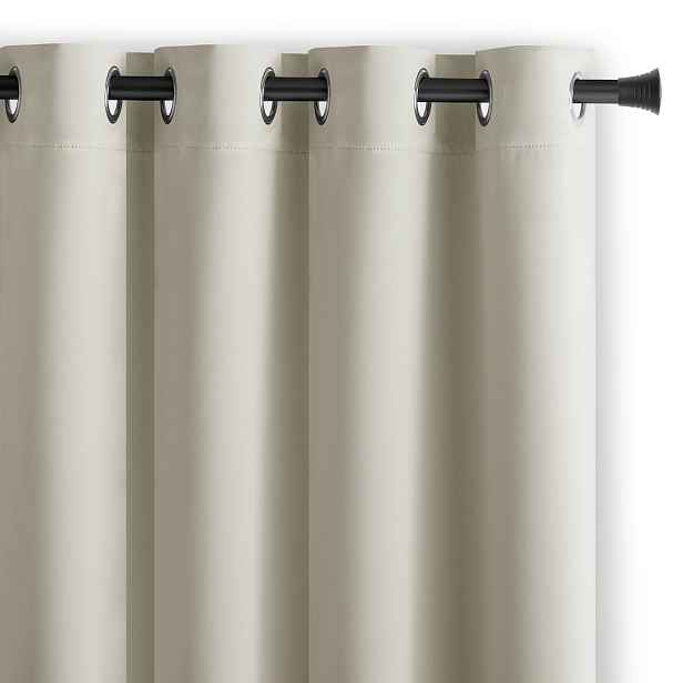 Restilo Závěs AmeliaHome Blackout s průchodkami 140x270 cm krémový, velikost 140x270