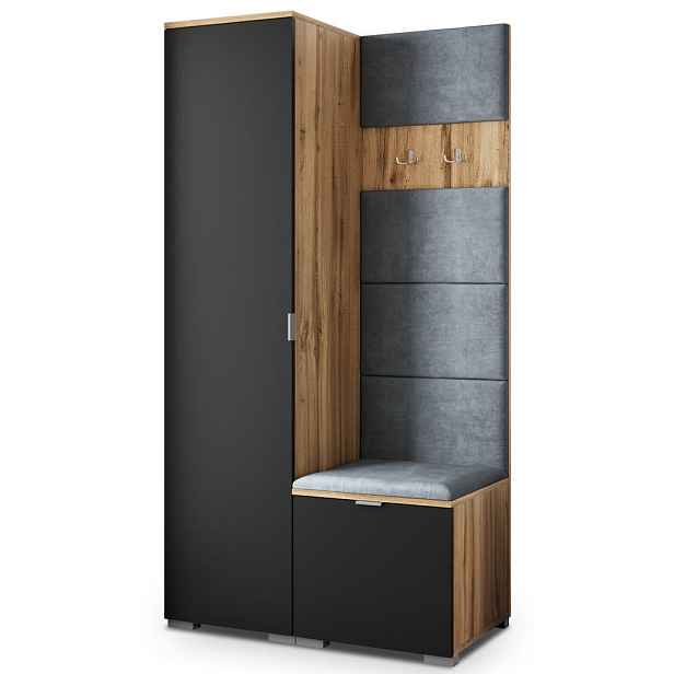 MASSENO MODERNÍ PŘEDSÍŇOVÁ SESTAVA LORI, 95/181/51 cm, dub Wotan