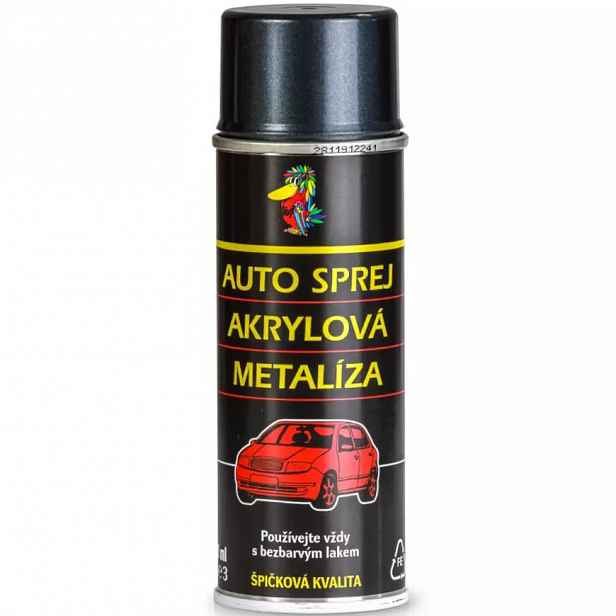 Auto sprej antracit šedá metalická 200ml