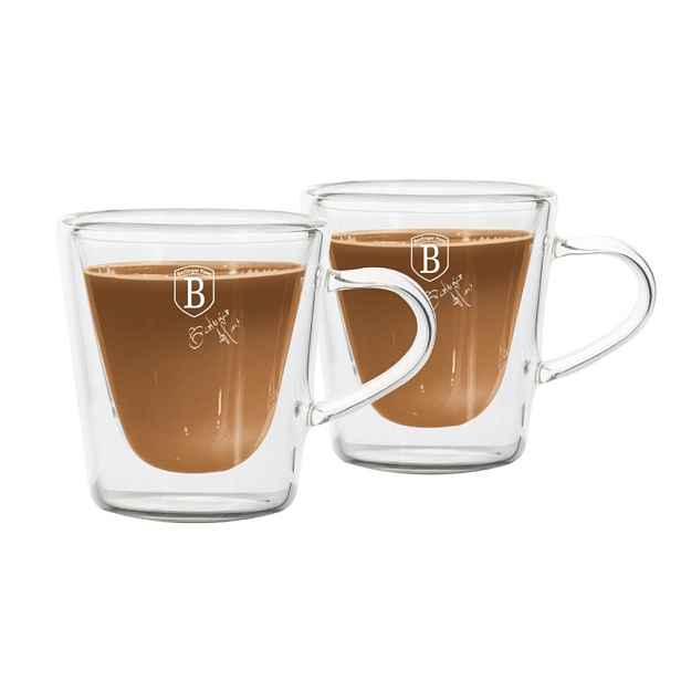 BERLINGERHAUS Sada skleněných šálků na espresso 2 ks BH-8772