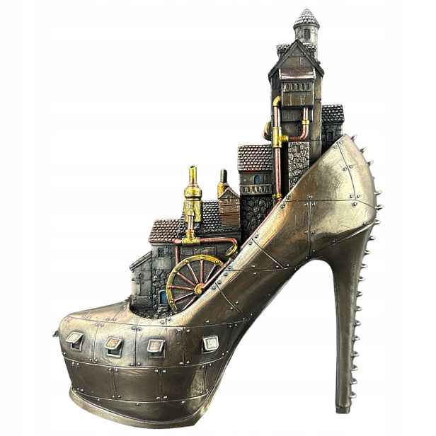 Figurka Soška Steampunk Kopec Města Špilce Veronese WU76936