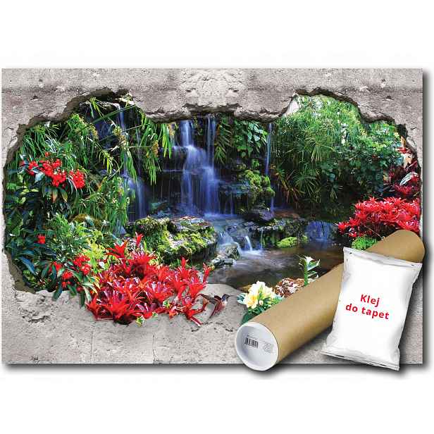 Fototapeta Zahrada Kaskada 8A F3XL 416x254 F2242