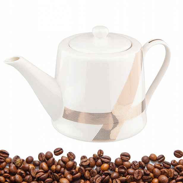 Kávová porcelánová konvička na čaj Altom Design Modern Art 0,8 l