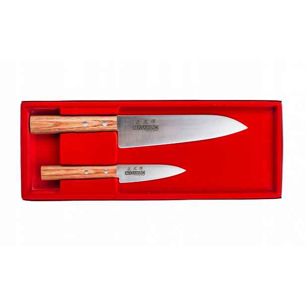 Masahiro Sankei – sada 2 nožů: šéfkuchař 18 cm a na loupání 9 cm