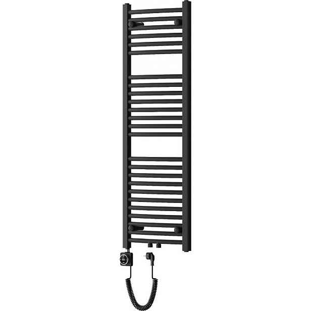MEXEN - Ares radiátor + topná tyč 1200 x 400 mm, 400 W, černá W102-1200-400-6400-70