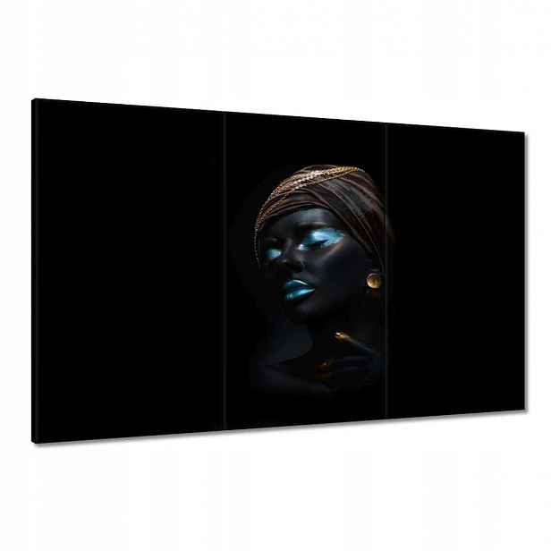 Obrazy 120x80 Tyrkysový make-up Make-Up