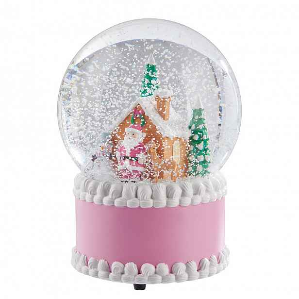 Butlers X-MAS Sněhová koule hrací 12 cm