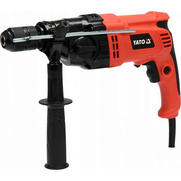 Příklepová Vrtačka Yato 1050W Dvourychlostní S 13MM Rukojetí