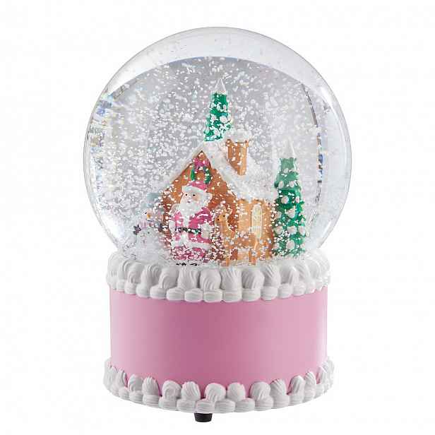 Butlers X-MAS Sněhová koule hrací 12 cm