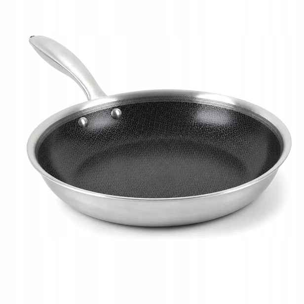 Hliníková pánev Kuta 24 cm Nepřilnavá Indukce Medová Plástev