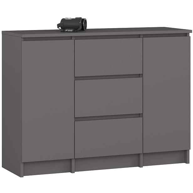 Ak furniture Komoda Girgo 100 cm grafit