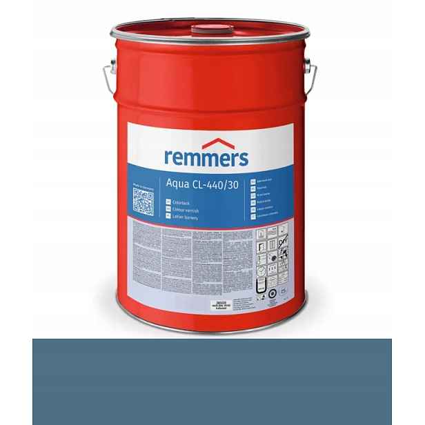 Remmers CL-440/30 Polomat barva na nábytek krycí lak Mdf 1L Modrý