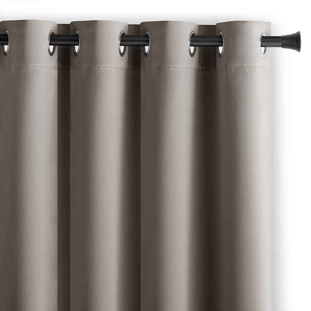 Restilo Závěs AmeliaHome Blackout s průchodkami béžový, velikost 140x245